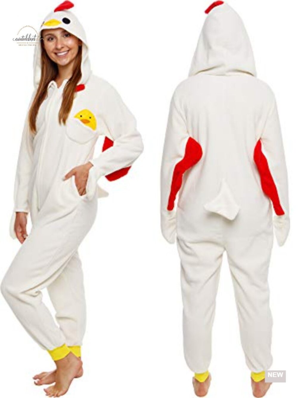Slim Fit Plush Adult Onesie Animal Costume One Piece Pajama Cosplay Suit Unisex